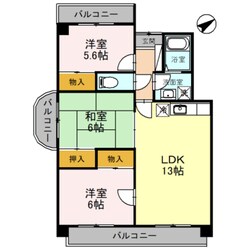 メゾンアザレアの物件間取画像